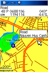 Screenshot GPS