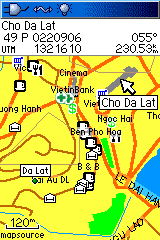 Screenshot GPS